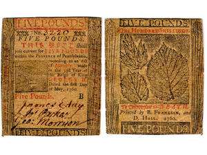 The history of currency and counterfeiting in colonial America