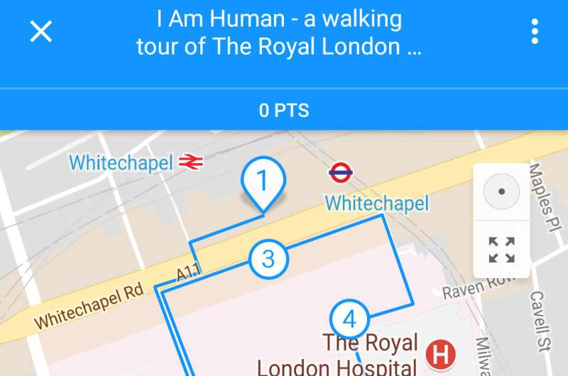 The story of the Elephant Man re-told in an immersive Whitechapel audio tour app