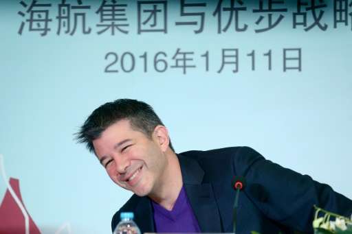 Travis Kalanick, seen in a 2016 photo, resigned earlier this year as CEO of the global ridesharing service Uber, but his future 