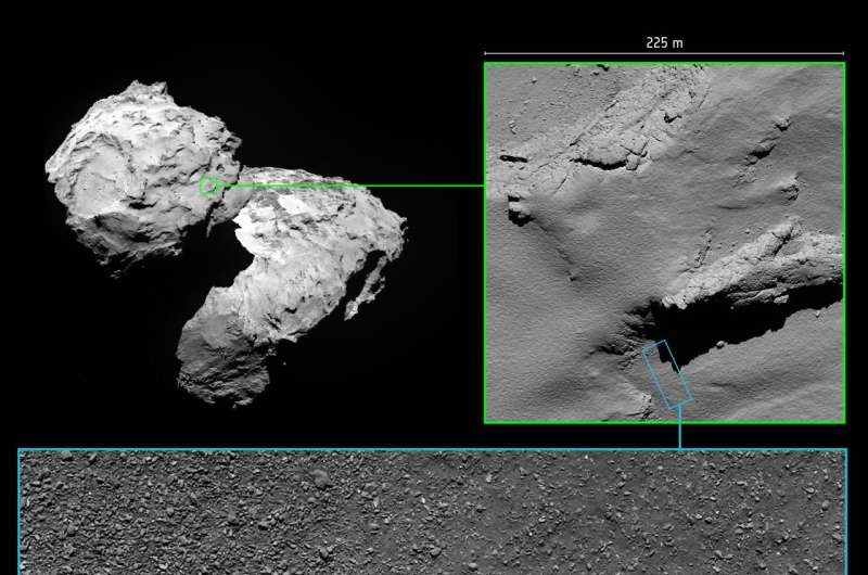 Unexpected surprise: A final image from Rosetta
