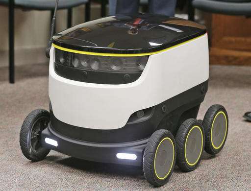 Virginia could soon get deliveries from cooler-sized robots