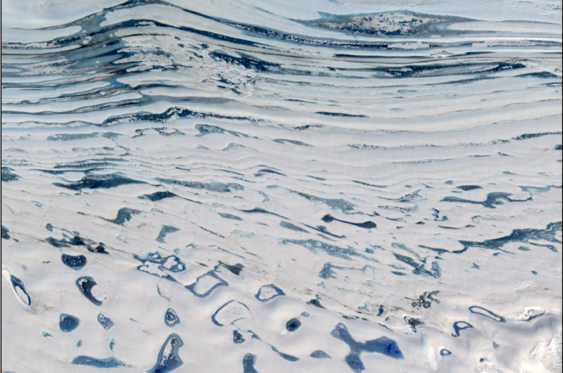 Water is streaming across Antarctica