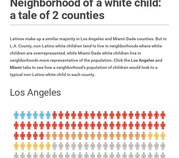 White families with children drawn to less diverse neighborhoods, schools