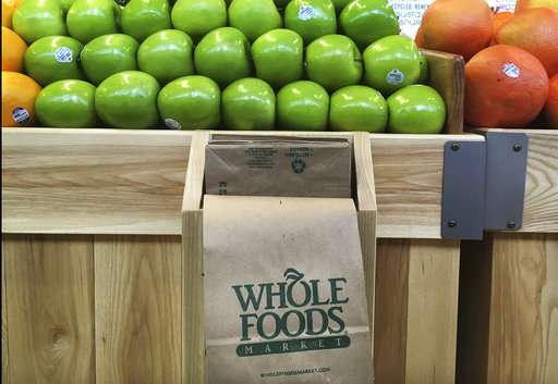 Whole Foods' sales figure falls as Amazon deal looms