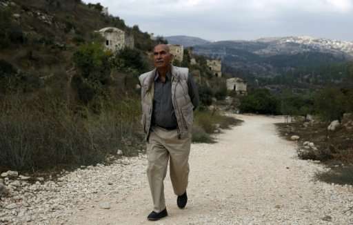 Yacoub Odeh, a 77-year-old Palestinian, says he lived in Lifta as a boy