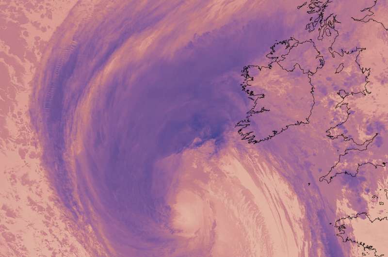 NASA sees Hurricane Ophelia lashing Ireland