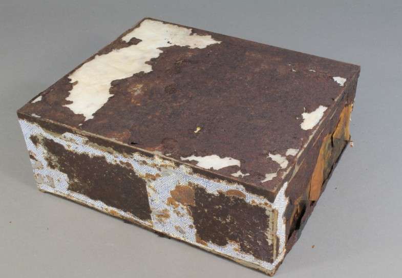 100-year-old fruit cake among the artefacts from Cape Adare.