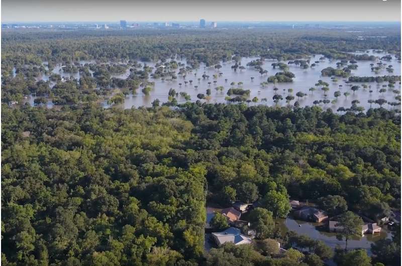 Climate change made Harvey rainfall 15 percent more intense