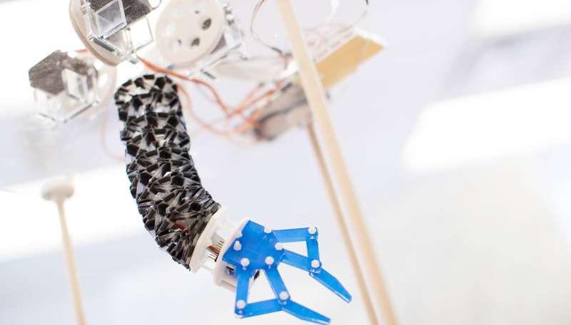 Researchers design soft, flexible origami-inspired robot