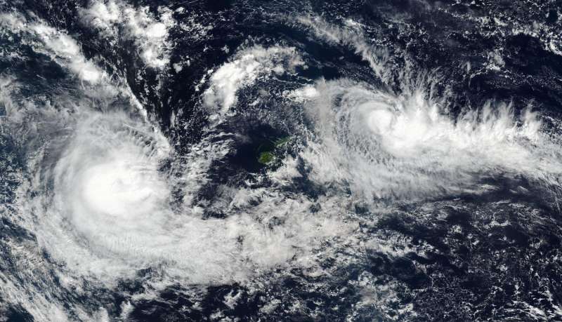 NASA sees Tropical Cyclone Donna and Ella 'bookend' Fiji