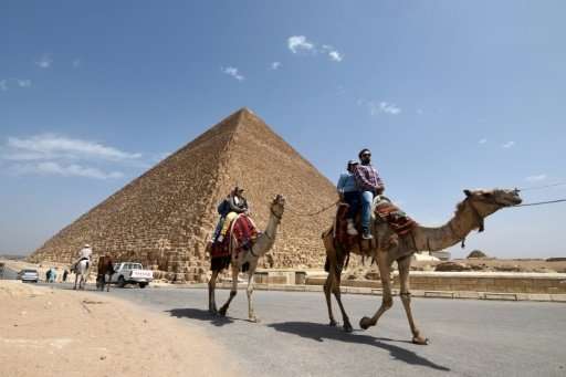 Scientists have discovered a plane-sized &quot;void&quot; inside the Great Pyramid of Cheops, aka Pyramid of Khufu, on the south