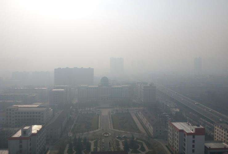 Ammonia emissions unlikely to be causing extreme China haze