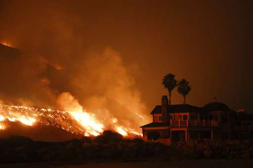 Another wildfire joins the siege across Southern California