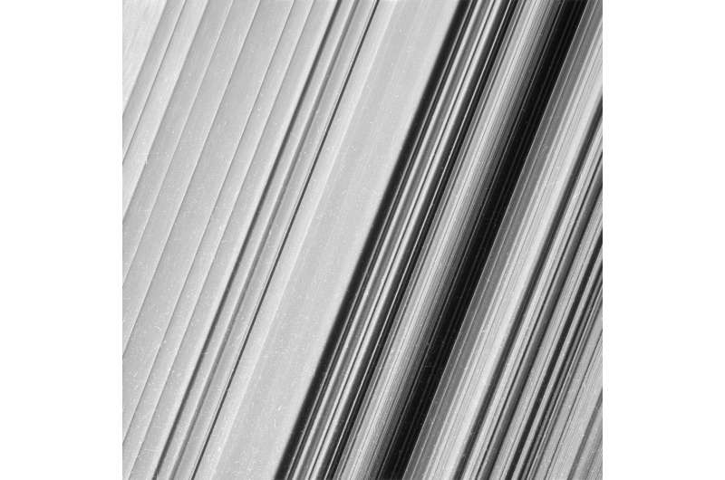 Close views show Saturn's rings in unprecedented detail
