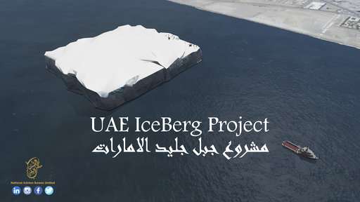 Dubai firm dreams of harvesting icebergs for water