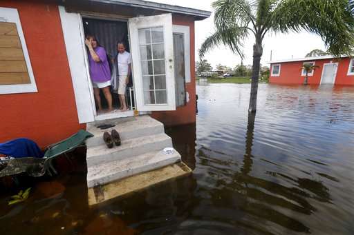 Irma spawns unusual storm surges on both Florida coasts