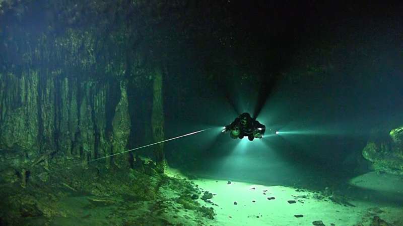 Mexico's Yucatan Peninsula reveals a cryptic methane-fueled ecosystem in flooded caves