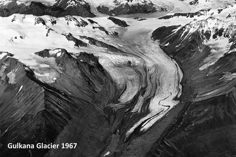 Mountain glaciers recharge vital aquifers
