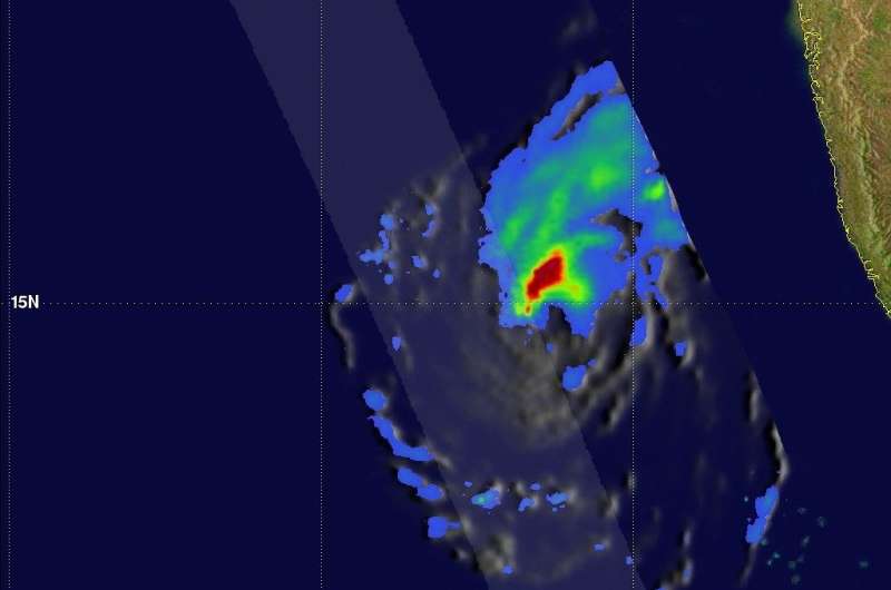 NASA gets a final look at Tropical Cyclone Ockhi's rainfall