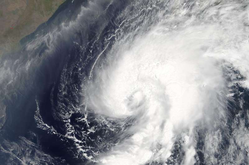 NASA spots short-lived Tropical Cyclone Maarutha