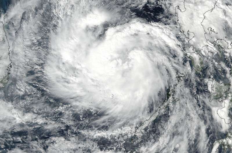 NASA spots Tropical Storm Damrey headed west in South China Sea