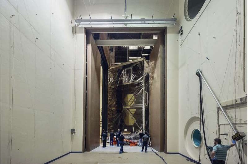 NASA's Webb Telescope team prepares for earsplitting acoustic test