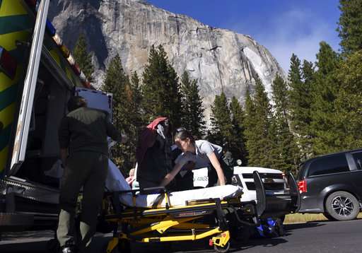 No increased danger after Yosemite rocks fall