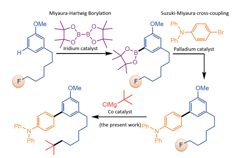 Osaka chemists build new chemical structures on unreactive bonds