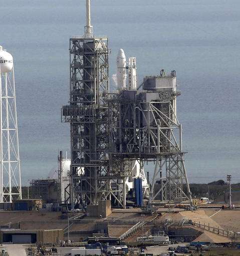 SpaceX launches rocket from NASA's historic moon pad