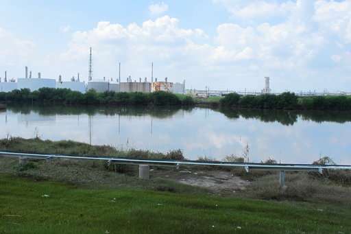 Toxic waste sites flooded in Houston area