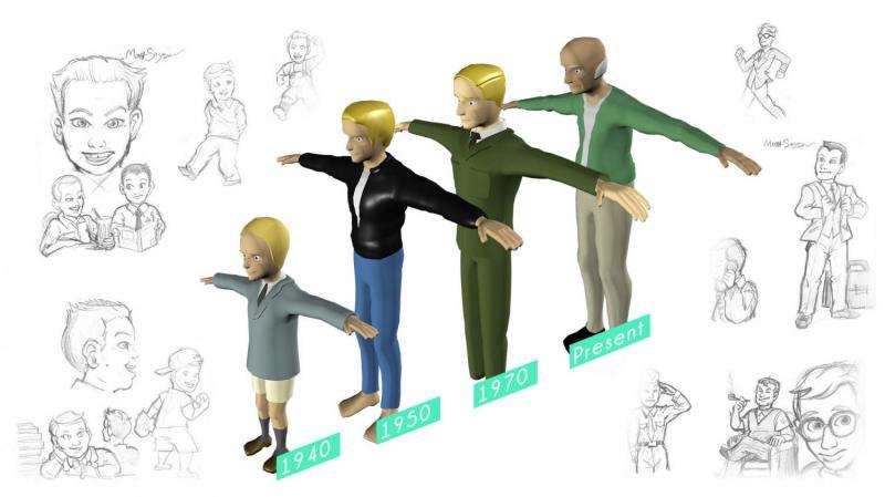 Virtual puppets developed by kinetic imaging professor help older adults feel more comfortable telling their stories