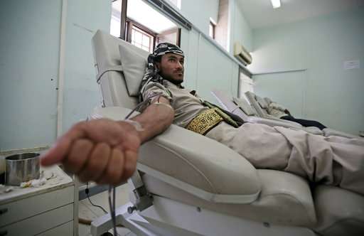 Yemen national blood bank faces threat of closure