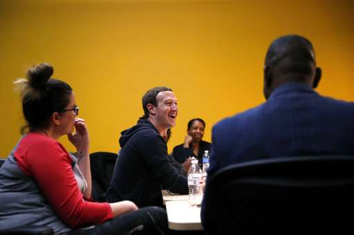 Zuckerberg nears end of US tour, wants to boost small biz
