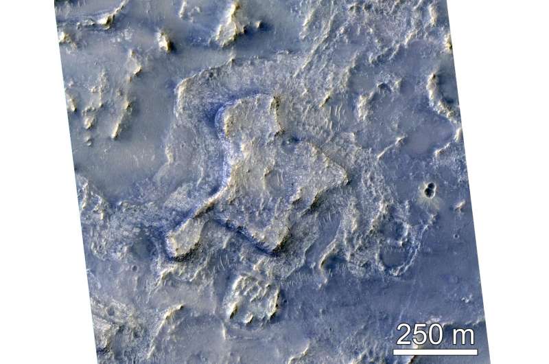 Researchers produce detailed map of potential Mars rover landing site