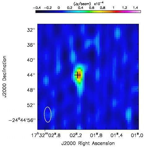 Astronomers discover radio emission from a symbiotic X-ray binary