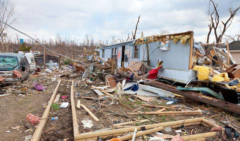 Climate change, tornadoes and mobile homes—a dangerous mix