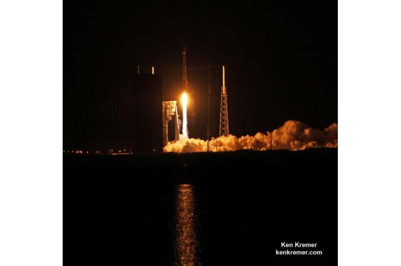 Air Force missile reconnaissance satellite SBIRS GEO 3 launched