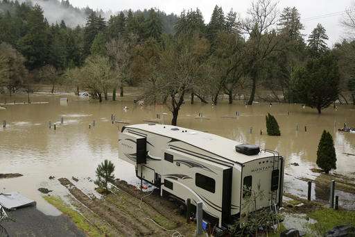 'Atmospheric rivers' weather phenomenon soaks California