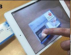Augmented reality app to help people manage type 2 diabetes & high blood pressure