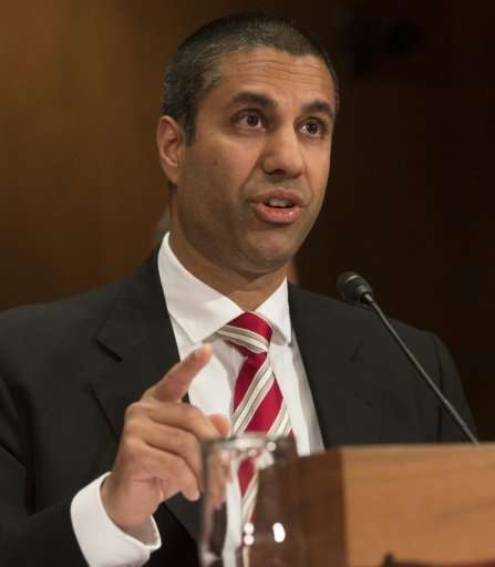 Federal Communications Commission Chairman Ajit Pai said his plan would roll back rules that discourage investment in internet i