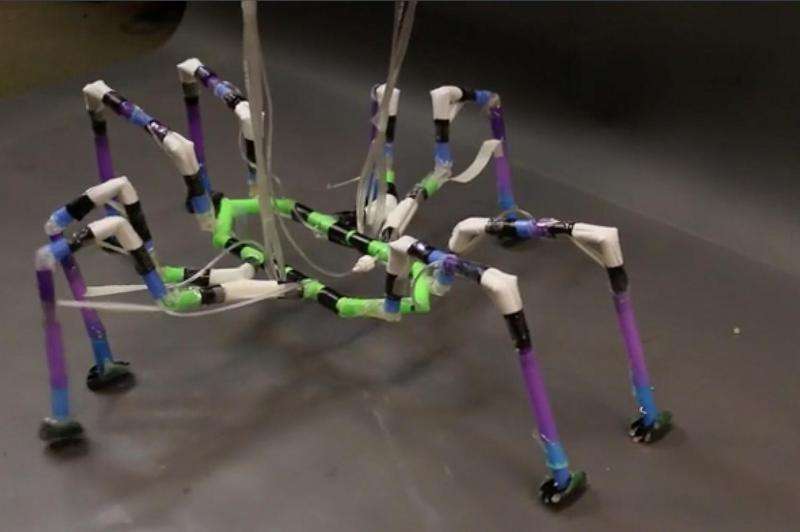 Harvard scientists use simple materials to create semi-soft robots