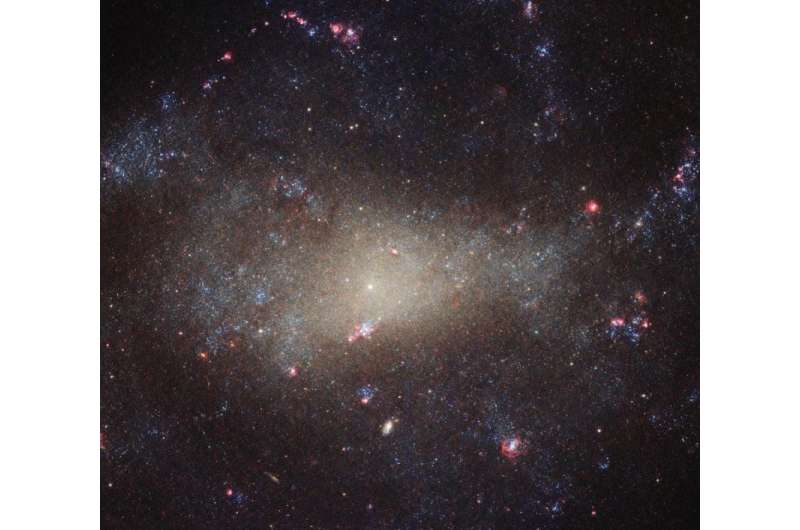 Image: Hubble’s galaxy NGC 4242