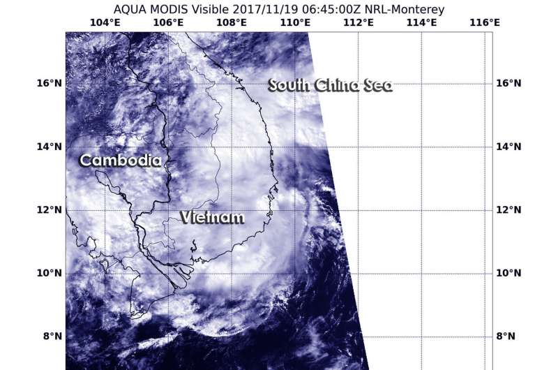 NASA spots Tropical Depression Kirogi dissipating