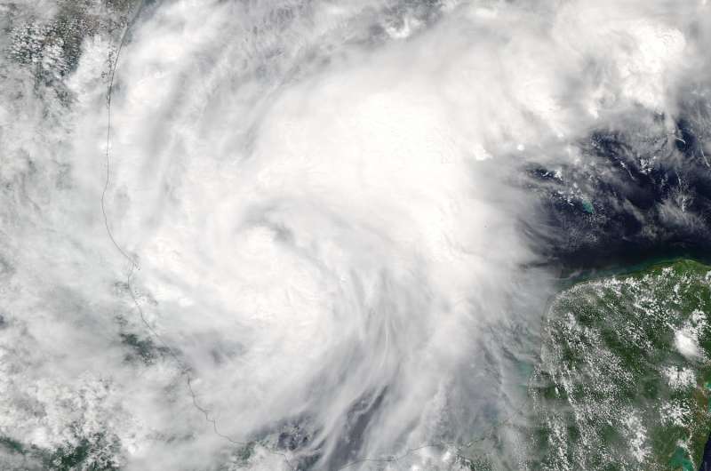 Satellites show Hurricane Katia not moving much