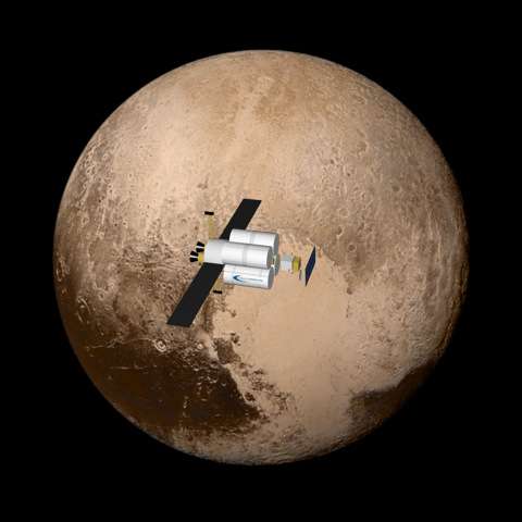 The next Pluto mission—An orbiter and lander?