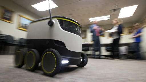 Virginia could soon get deliveries from cooler-sized robots