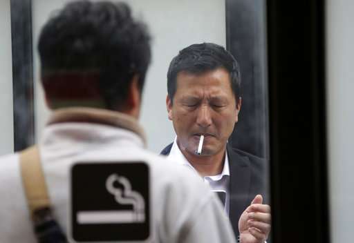 WHO: Japan needs anti-smoking law ahead of Tokyo Olympics