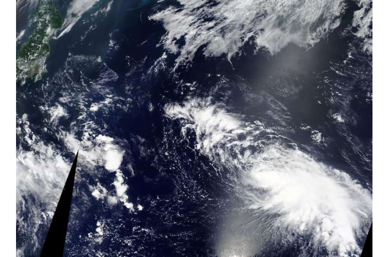 NASA sees Tropical Storm Noru east of Japan
