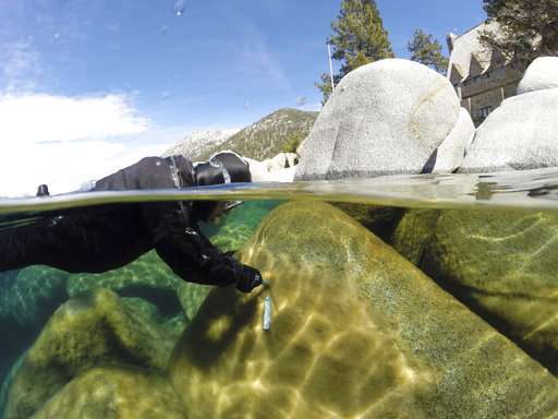Climate change taking toll on clarity of Lake Tahoe water