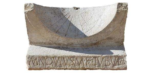 Archaeologists uncover rare 2,000-year-old sundial during Roman theatre excavation
